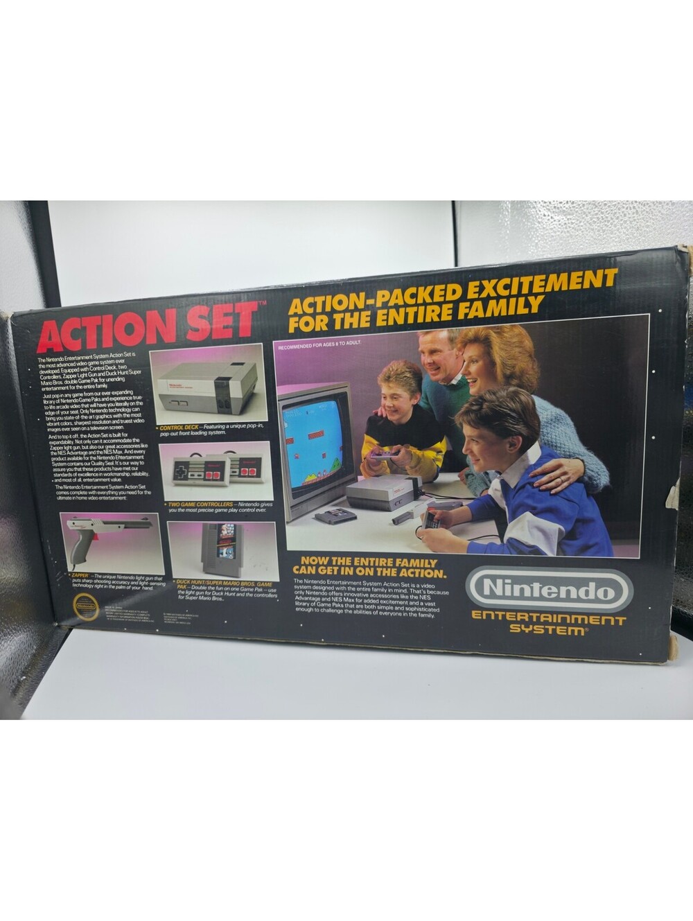 Nintendo NES Action Set Console CIB - Picture 6 of 8